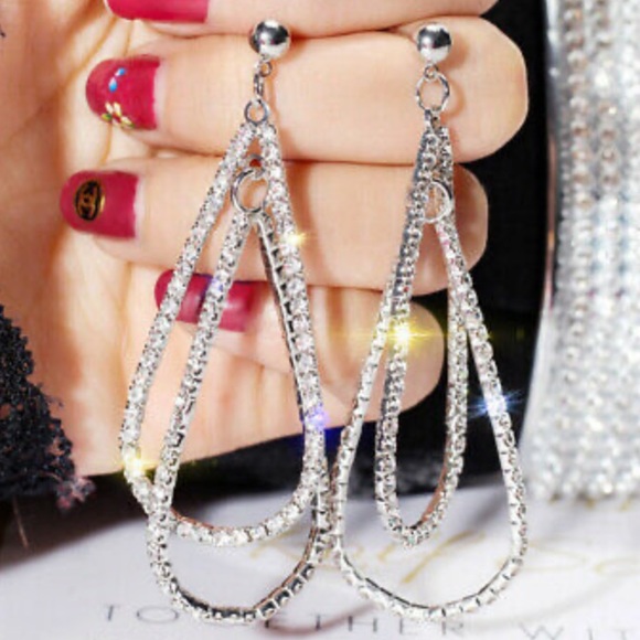 NEW 925 Sterling Silver Earrings ❇️ - Picture 3 of 5